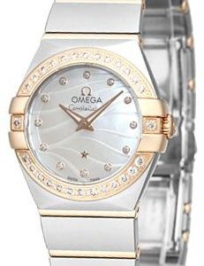 Omega Constellation Quartz 24mm 123.25.24.60.55.012 Kello