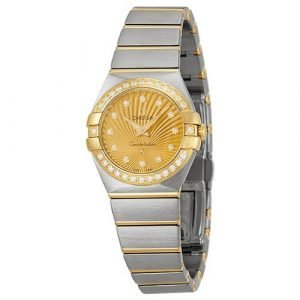 Omega Constellation Quartz 24mm 123.25.24.60.58.001 Kello