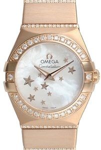 Omega Constellation Quartz 24mm 123.55.24.60.05.004 Kello 18k