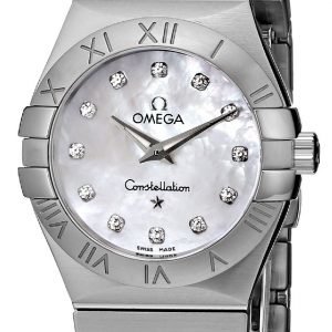 Omega Constellation Quartz 27mm 123.10.27.60.55.001 Kello