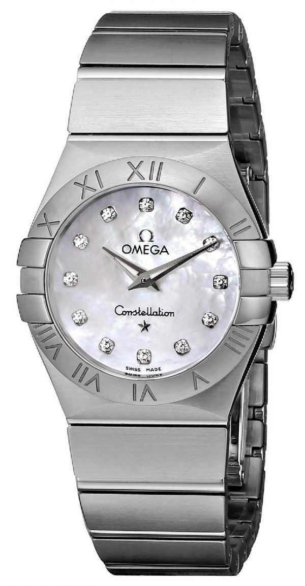 Omega Constellation Quartz 27mm 123.10.27.60.55.001 Kello