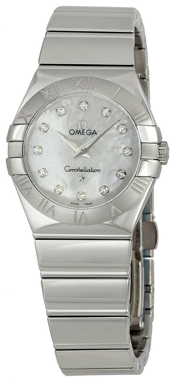 Omega Constellation Quartz 27mm 123.10.27.60.55.002 Kello