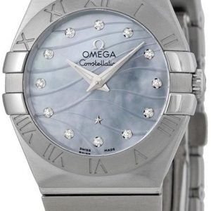 Omega Constellation Quartz 27mm 123.10.27.60.57.001 Kello