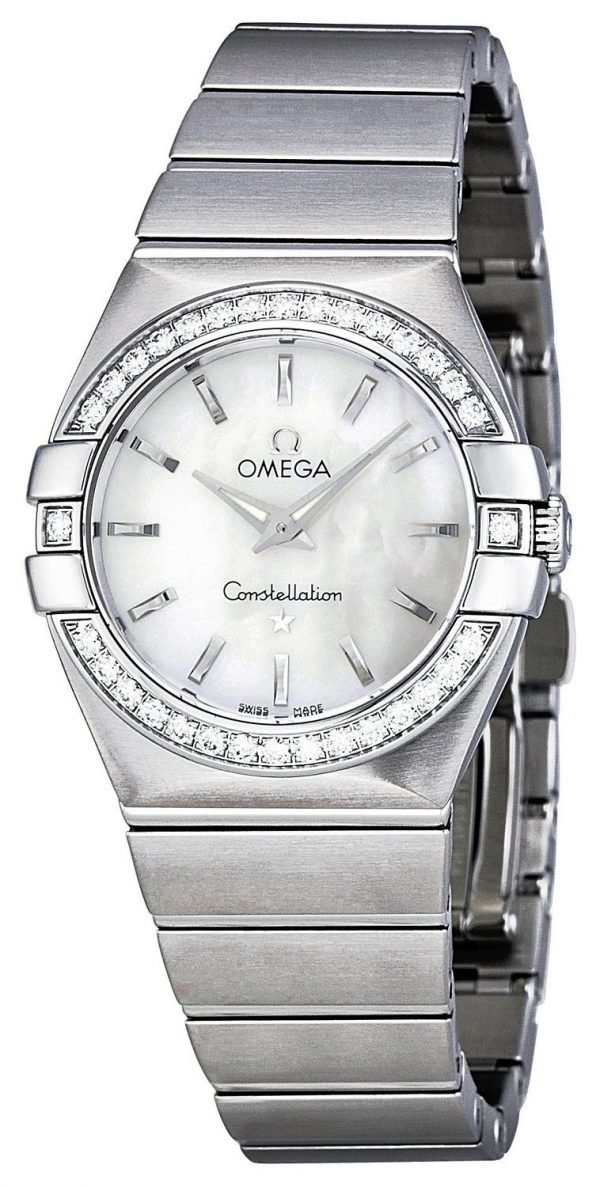 Omega Constellation Quartz 27mm 123.15.27.60.05.001 Kello