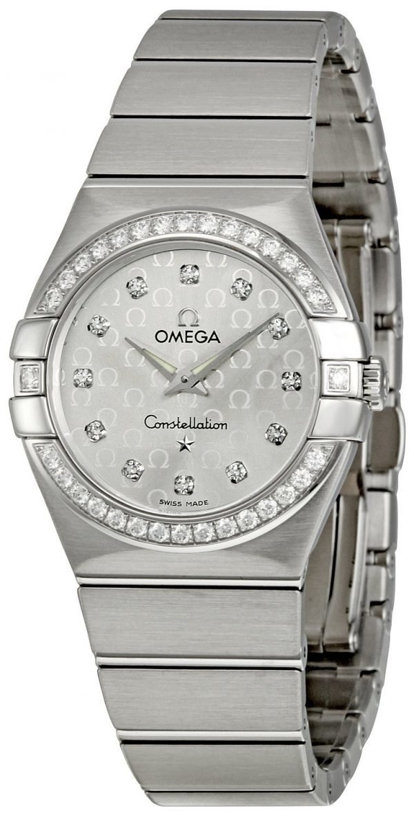 Omega Constellation Quartz 27mm 123.15.27.60.52.001 Kello