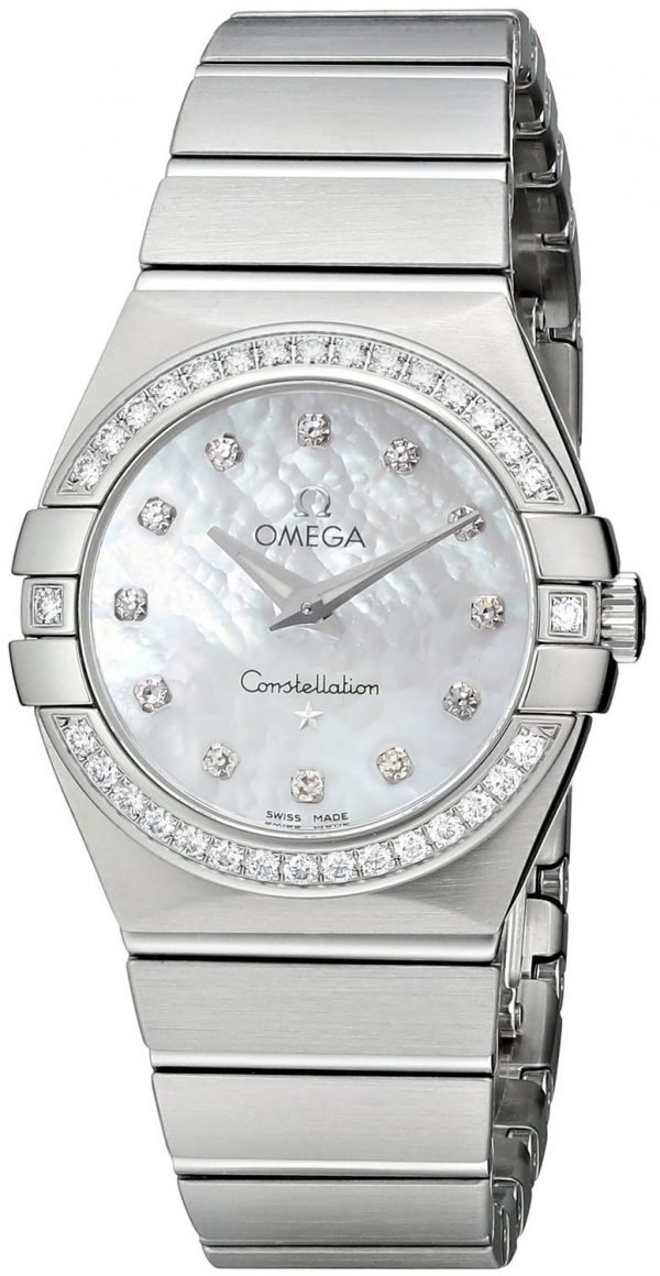 Omega Constellation Quartz 27mm 123.15.27.60.55.001 Kello