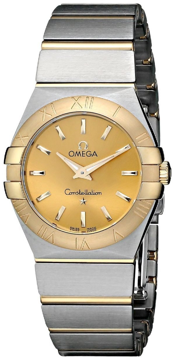 Omega Constellation Quartz 27mm 123.20.27.60.08.001 Kello