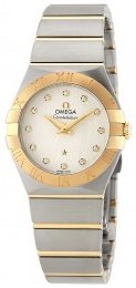 Omega Constellation Quartz 27mm 123.20.27.60.52.001 Kello