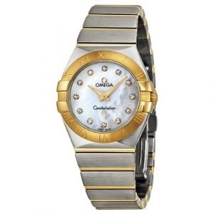 Omega Constellation Quartz 27mm 123.20.27.60.55.002 Kello