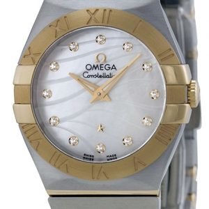 Omega Constellation Quartz 27mm 123.20.27.60.55.005 Kello