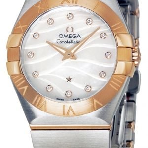 Omega Constellation Quartz 27mm 123.20.27.60.55.006 Kello