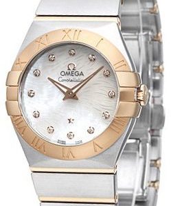 Omega Constellation Quartz 27mm 123.20.27.60.55.007 Kello