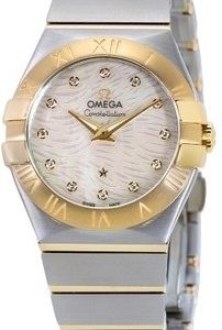 Omega Constellation Quartz 27mm 123.20.27.60.55.008 Kello