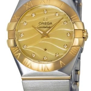 Omega Constellation Quartz 27mm 123.20.27.60.57.001 Kello