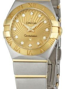 Omega Constellation Quartz 27mm 123.20.27.60.58.001 Kello