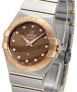 Omega Constellation Quartz 27mm 123.20.27.60.63.003 Kello