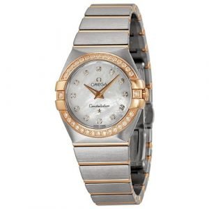 Omega Constellation Quartz 27mm 123.25.27.60.55.001 Kello