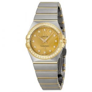 Omega Constellation Quartz 27mm 123.25.27.60.58.001 Kello