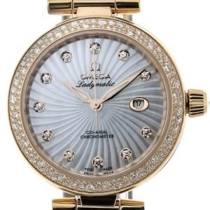 Omega De Ville Ladymatic Co-Axial 34mm 425.68.34.20.55.001 Kello