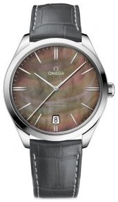 Omega De Ville Tresor 432.53.40.21.07.001 Kello Ruskea / Nahka