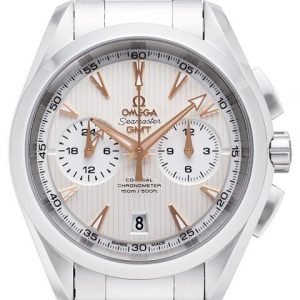 Omega Seamaster Aqua Terra 150m Co-Axial Chronograph Gmt 43mm 231.10.43.52.02.001 Kello