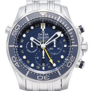 Omega Seamaster Diver 300m Co-Axial Gmt Chronograph 44mm 212.30.44.52.03.001 Kello