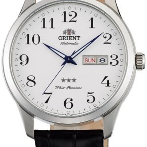 Orient Classic Fab0b004w9 Kello Hopea / Nahka