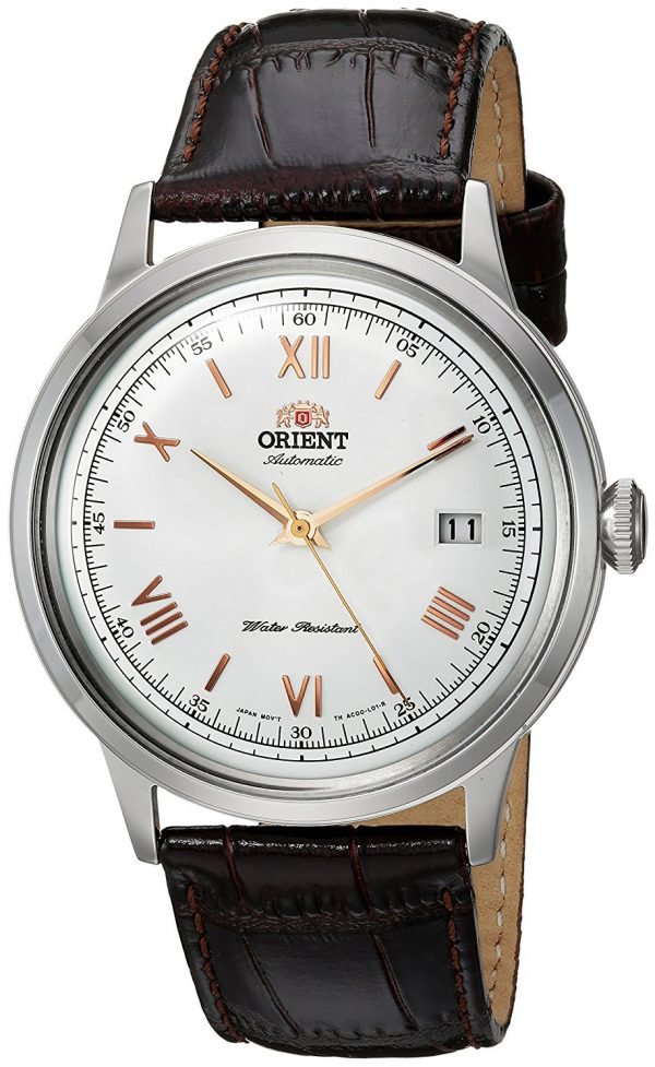 Orient Classic Fac00008w0 Kello Hopea / Nahka