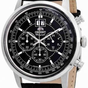 Orient Classic Ftv02003b0 Kello Musta / Nahka