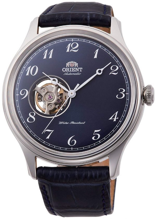 Orient Classic Ra-Ag0015l10b Kello Sininen / Nahka