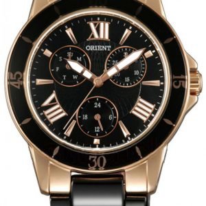 Orient Lady Fut0f002b0 Kello Musta / Keraaminen