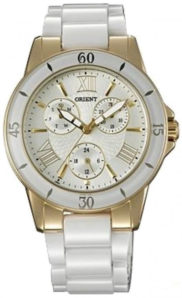 Orient Lady Fut0f003s0 Kello Hopea / Keraaminen