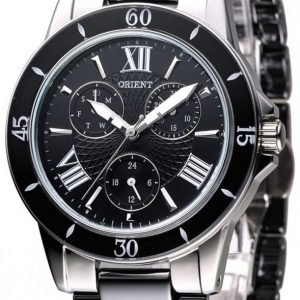 Orient Lady Fut0f004b0 Kello Musta / Keraaminen