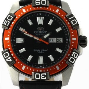 Orient Marine Fem7r005b9 Kello Musta / Nahka