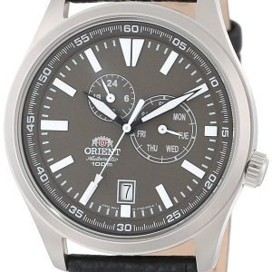 Orient Sporty Fet0n002k0 Kello Harmaa / Nahka