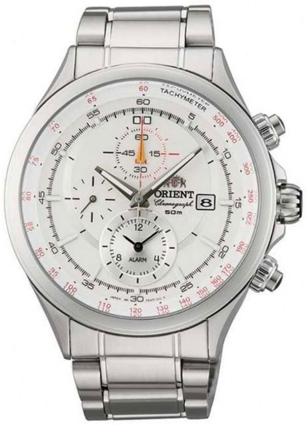 Orient Sporty Ftd0t006w0 Kello Hopea / Teräs