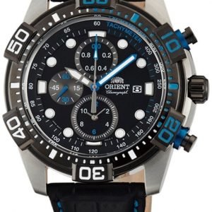 Orient Sporty Ftt16004b0 Kello Musta / Nahka