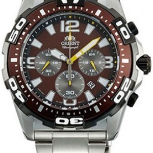 Orient Sporty Ftw05002t0 Kello Ruskea / Teräs