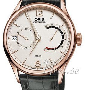 Oris Culture 01 111 7700 6061-Set 1 23 78 Kello Beige / Nahka