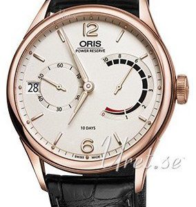 Oris Culture 01 111 7700 6061-Set 1 23 82 Kello Beige / Nahka