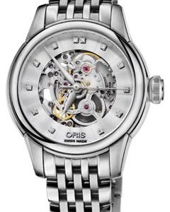 Oris Culture 01 560 7687 4019-07 5 14 70fc Kello Hopea / Teräs