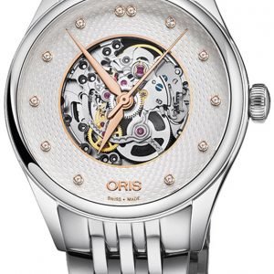 Oris Culture 01 560 7724 4031-07 8 17 79 Kello Hopea / Teräs