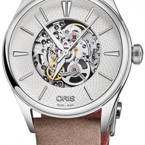 Oris Culture 01 560 7724 4051-07 5 17 33fc Kello Hopea / Nahka