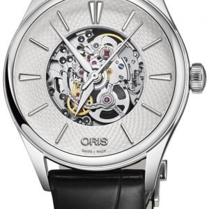 Oris Culture 01 560 7724 4051-07 5 17 64fc Kello Hopea / Nahka