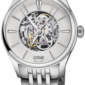 Oris Culture 01 560 7724 4051-07 8 17 79 Kello Hopea / Teräs