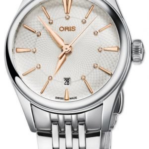 Oris Culture 01 561 7722 4031-07 8 14 79 Kello Hopea / Teräs