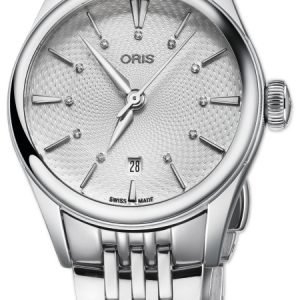 Oris Culture 01 561 7722 4051-07 8 14 79 Kello Hopea / Teräs