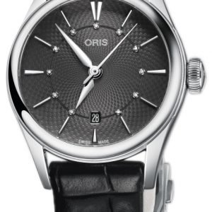 Oris Culture 01 561 7722 4053-07 5 14 64fc Kello Harmaa / Nahka