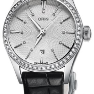 Oris Culture 01 561 7722 4951-07 5 14 64fc Kello Hopea / Nahka