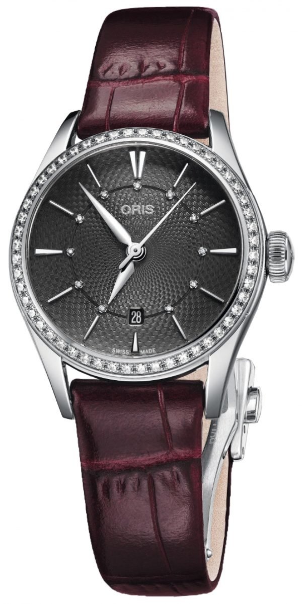 Oris Culture 01 561 7722 4953-07 5 14 63fc Kello Harmaa / Nahka